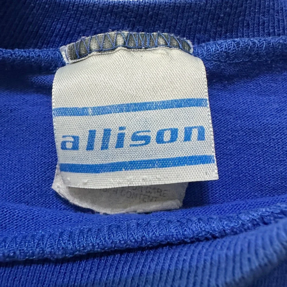 VTG 90s Allison Mickey Mouse Basketball Shirt Kids 5/6 Made in USA Double Sided‎
